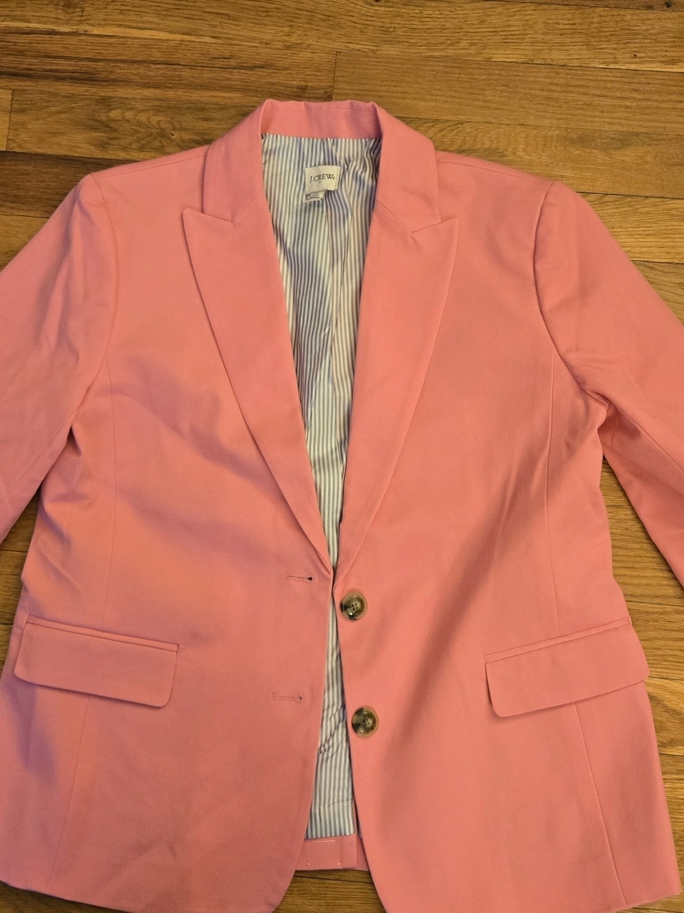 J. Crew Pink Women's Tailored Blazer Size 6
